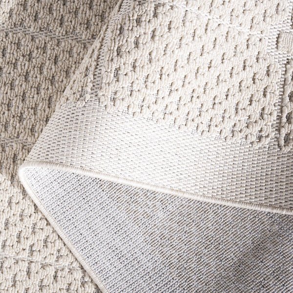 Safavieh Milos Elegant Geometric Rug - Timeless Design, Durable Construction, Perfect For Indoor & Outdoor Spaces Beige Polypropylene Mlo112b-7r