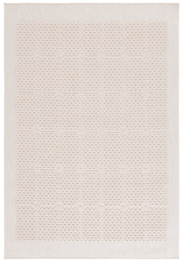 Safavieh Milos Elegant Geometric Rug - Timeless Design, Durable Construction, Perfect For Indoor & Outdoor Spaces Beige Polypropylene Mlo112b-7r