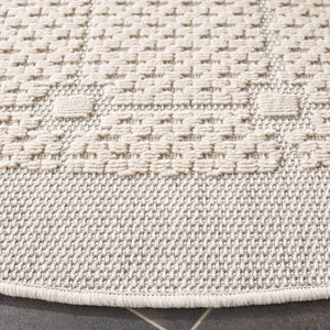 Safavieh Milos Elegant Geometric Rug - Timeless Design, Durable Construction, Perfect For Indoor & Outdoor Spaces Beige Polypropylene Mlo112b-7r