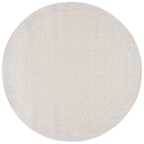 Safavieh Milos Elegant Geometric Rug - Timeless Design, Durable Construction, Perfect For Indoor & Outdoor Spaces Beige Polypropylene Mlo112b-7r