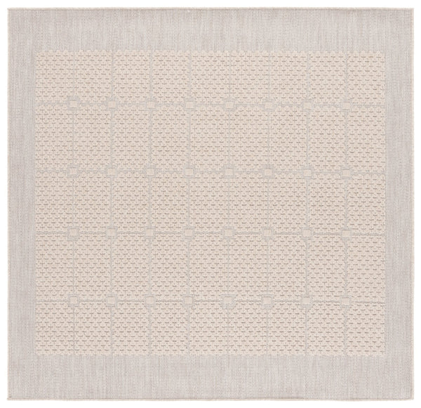 Safavieh Milos Elegant Geometric Rug - Timeless Design, Durable Construction, Perfect For Indoor & Outdoor Spaces Beige Polypropylene Mlo112b-7r