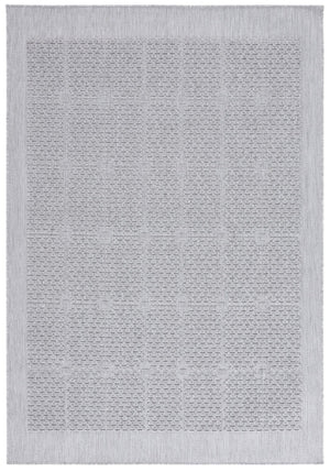 Safavieh Milos Elegant Geometric Rug - Timeless Design, Durable Construction, Perfect For Indoor & Outdoor Spaces Grey Polypropylene Mlo112f-5