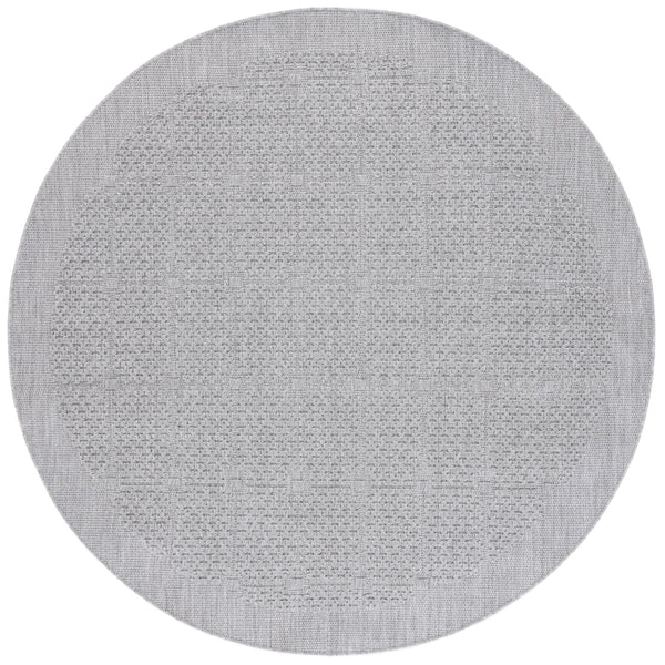 Safavieh Milos Elegant Geometric Rug - Timeless Design, Durable Construction, Perfect For Indoor & Outdoor Spaces Grey Polypropylene Mlo112f-5