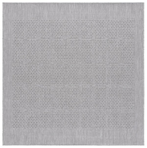 Safavieh Milos Elegant Geometric Rug - Timeless Design, Durable Construction, Perfect For Indoor & Outdoor Spaces Grey Polypropylene Mlo112f-5