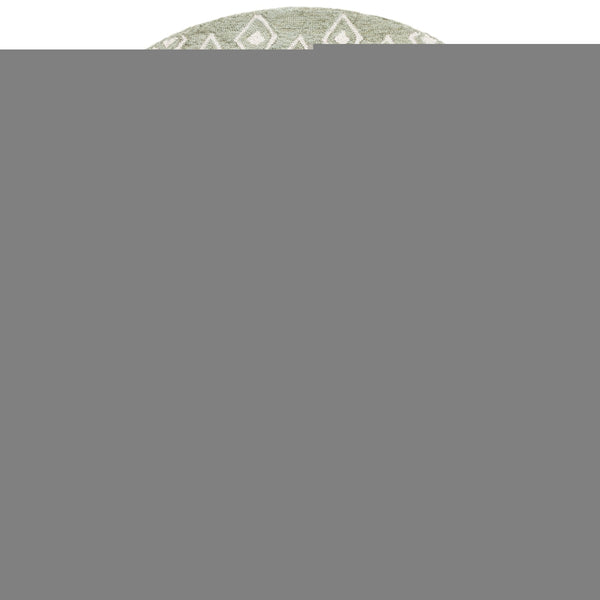 Safavieh Micro-loop Handcrafted Area Rug With Geometric Motifs – Timeless Elegance For Any Room Decor Sage ,Ivory Wool & Cotton Mlp501w-8