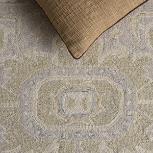 Safavieh Micro Loop Hand Tufted Wool Cotton Round Area Rug Neutral Ivory Beige Living Room 12' x 12' Round MLP503B-12R