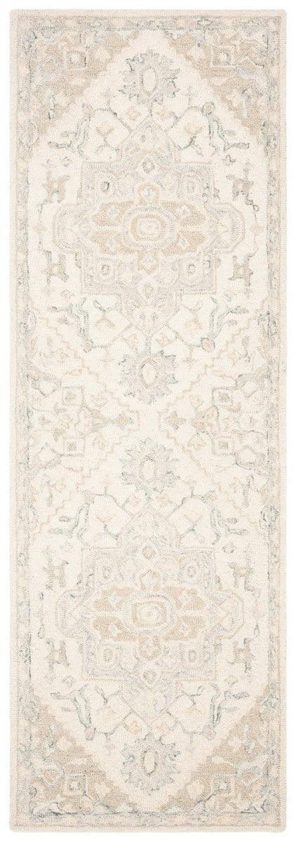 Safavieh Micro Loop 503 Hand Tufted TRADITIONAL Rug Ivory / Beige MLP503B-1218