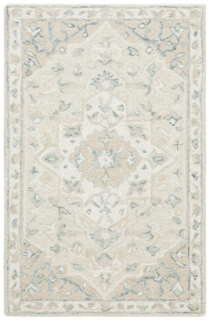 Safavieh Micro Loop 505 Hand Tufted TRADITIONAL Rug Beige / Ivory MLP505B-1218