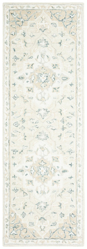 Safavieh Micro Loop 505 Hand Tufted TRADITIONAL Rug Beige / Ivory MLP505B-1218