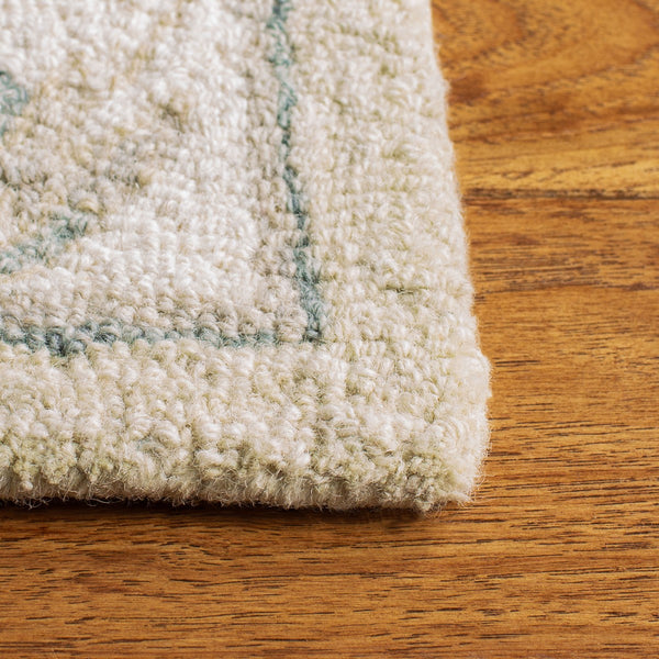 Safavieh Micro Loop 505 Hand Tufted TRADITIONAL Rug Beige / Ivory MLP505B-1218