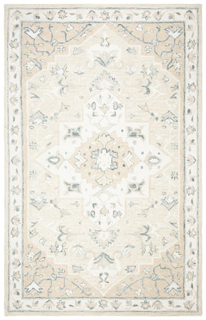 Safavieh Micro Loop 505 Hand Tufted TRADITIONAL Rug Beige / Ivory MLP505B-1218