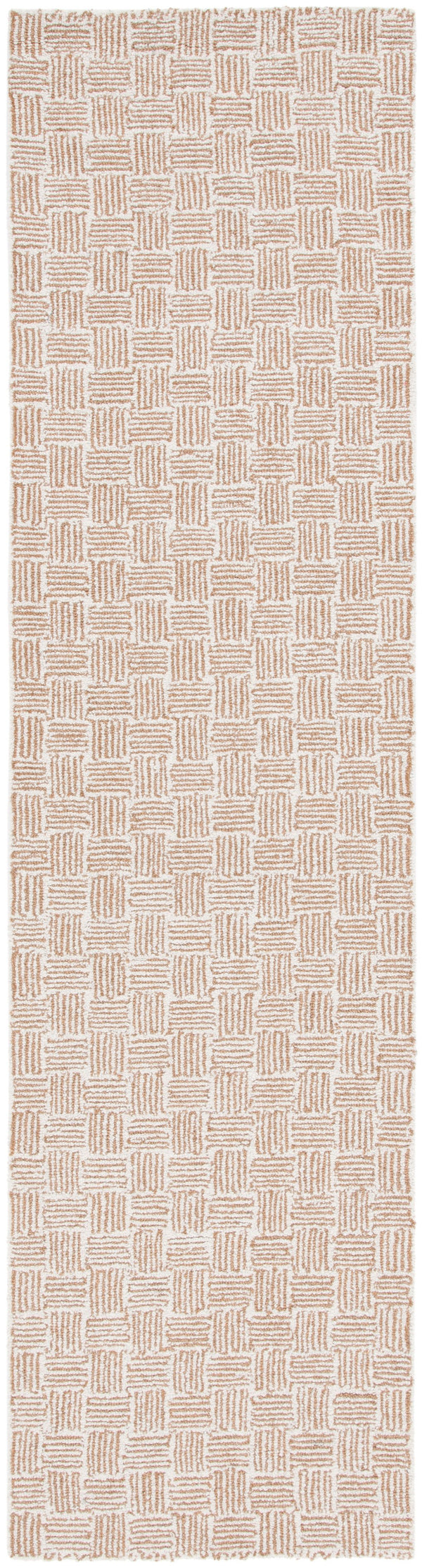 Safavieh Micro-Loop Hand-Tufted 9X12 Wool Cotton Rug In Light Gold Ivory – Low-Pile Geometric Scandinavian Style Durable Elegance MLP537D-9