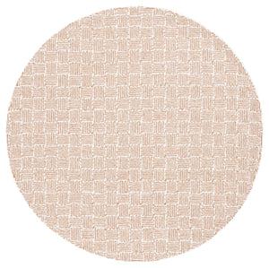 Safavieh Micro-Loop Hand-Tufted 9X12 Wool Cotton Rug In Light Gold Ivory – Low-Pile Geometric Scandinavian Style Durable Elegance MLP537D-9