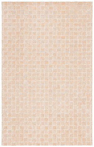Safavieh Micro-Loop Hand-Tufted 9X12 Wool Cotton Rug In Light Gold Ivory – Low-Pile Geometric Scandinavian Style Durable Elegance MLP537D-9