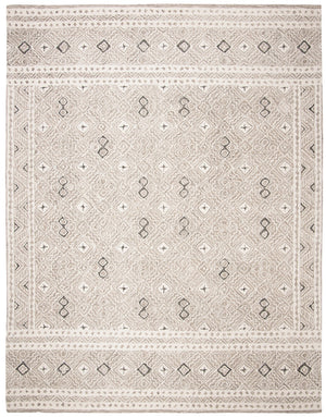 Safavieh Micro-loop Timeless Grey And Ivory Transitional Area Rug - Hand-tufted Luxury For Your Home Decor Grey ,Ivory 80% Wool And 20% Cotton Mlp803f-211
