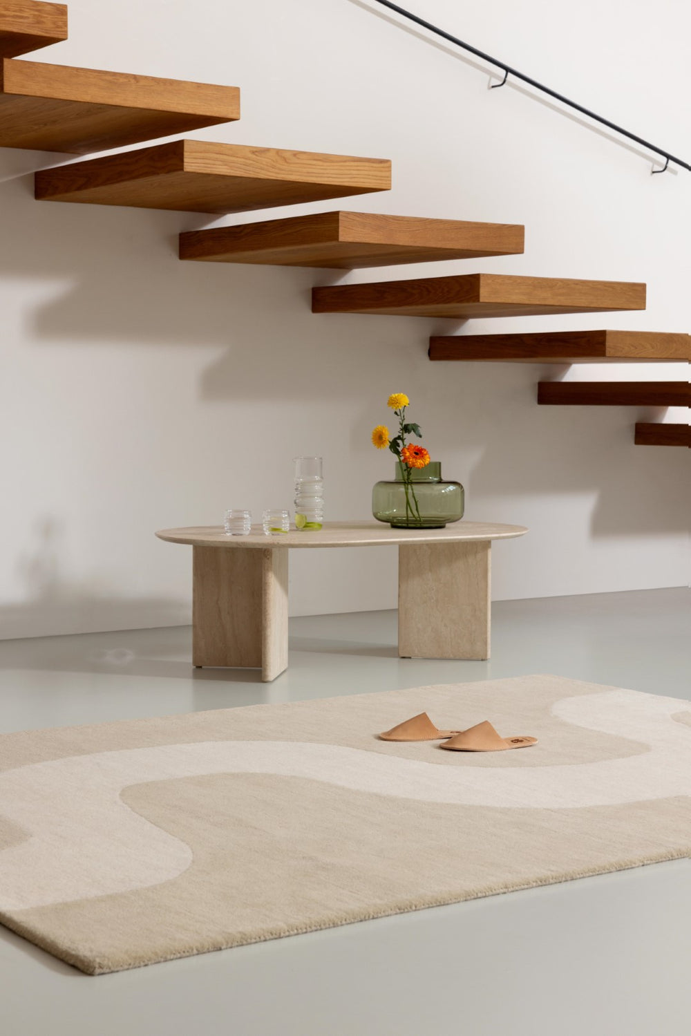 Brink & Campman Marimekko Seireeni Warm Beige 8'2" x  11'6"