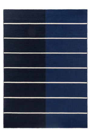 Brink & Campman Marimekko Tiibet Deep Blue 8'2" x  11'6"