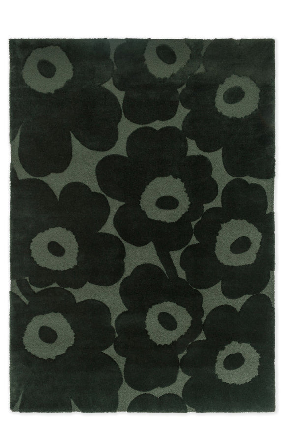 Brink & Campman Marimekko Unikko Dark Green 8'2" x  11'6"