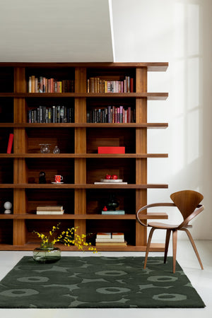 Brink & Campman Marimekko Unikko Dark Green 8'2" x  11'6"