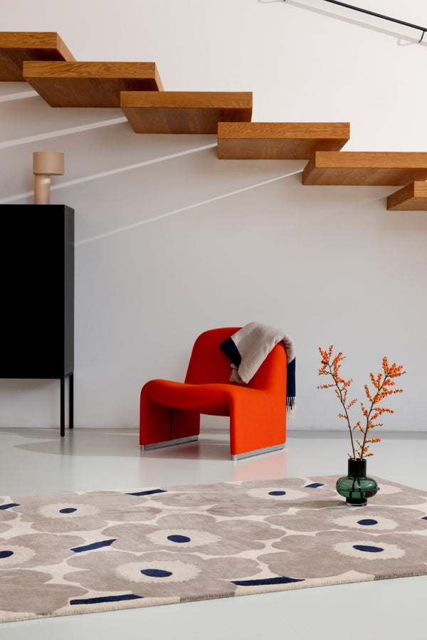 Brink & Campman Marimekko Unikko Greige 8'2" x  11'6"