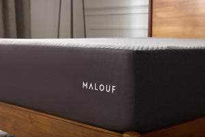 Malouf Neve Activair Mattress - Ultra-breathable Foam For Cool, Comfortable Sleep And Plush Support Gray Gray Mm12ckne40rb