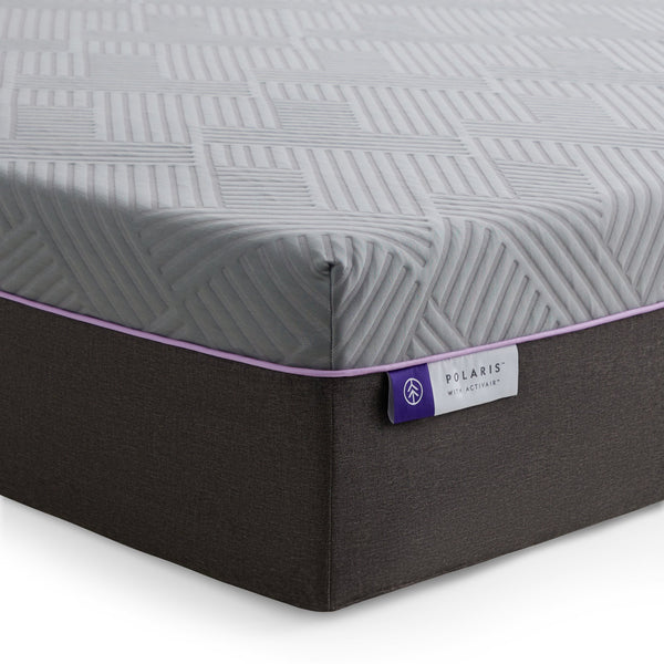 Malouf Polaris Mattress - Experience Ultimate Cooling Comfort With Activair Foam And Zoned Pocket Coils Gray Gray Mm12ttpo40rh