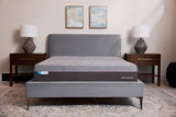 Malouf Polaris 12" Hybrid Mattress with cooling cover, King, Gray