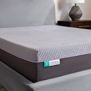 Malouf Polaris Mattress - Coolsync Memory Foam With Aeroflex Latex And Zoned Pocket Coils For Ultimate Comfort Gray Gray Mm12ffpo70lh