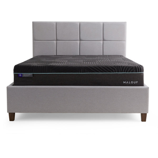Malouf Ice Cloud Mattress - Experience Ultimate Cooling Comfort With Activair Foam And Zoned Pocket Coils Gray Gray Mm13ckic40rh