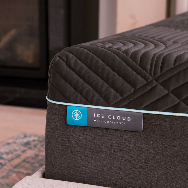 Malouf Ice Cloud Mattress - Ultimate Cooling Comfort With Omniphase Technology For Perfect Sleep Temperature Gray Gray Mm14kkic38gh