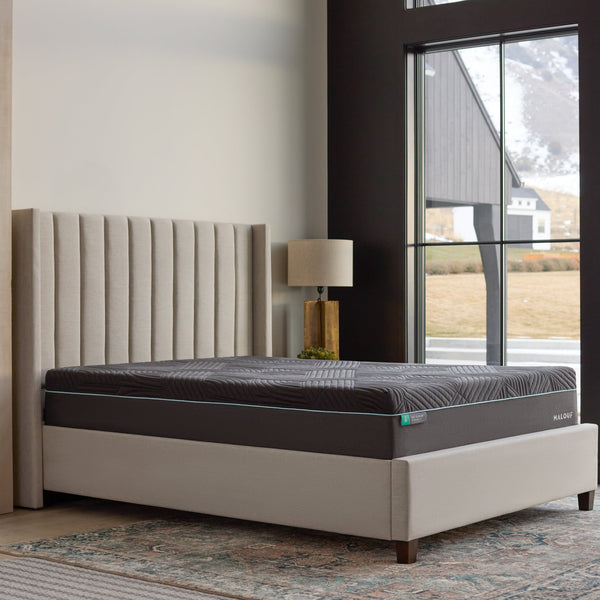 Malouf Ice Cloud Mattress - Experience Ultimate Comfort With Temperature Control And Advanced Cooling Technology Gray Gray Mm14ckic70lh