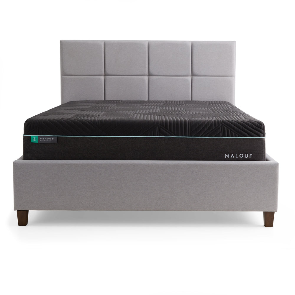 Malouf Ice Cloud Mattress - Experience Ultimate Comfort With Temperature Control And Advanced Cooling Technology Gray Gray Mm14ckic70lh