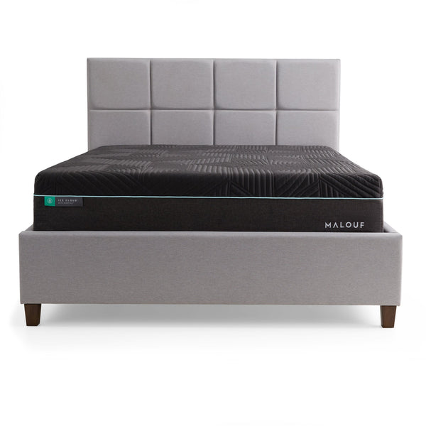 Malouf Ice Cloud Mattress - Experience Ultimate Comfort With Temperature Control And Advanced Cooling Technology Gray Gray Mm14ckic70lh
