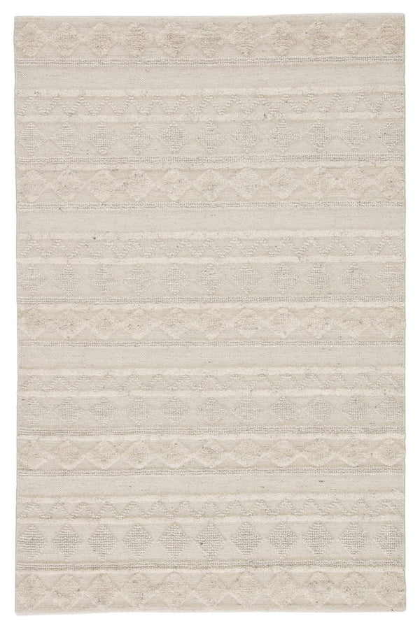 Jaipur Living Nikki Chu Mumbai Handwoven Wool Viscose Geometric Area Rug for Modern Living Rooms 7'10" x 10' RUG141936