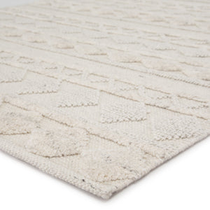 Jaipur Living Nikki Chu Mumbai Handwoven Wool Viscose Geometric Area Rug for Modern Living Rooms 7'10" x 10' RUG141936