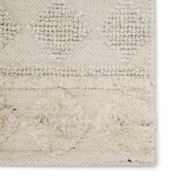 Jaipur Living Nikki Chu Mumbai Handwoven Wool Viscose Geometric Area Rug for Modern Living Rooms 7'10" x 10' RUG141936