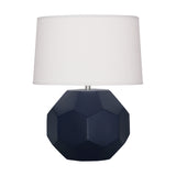 Matte Midnight Blue Franklin Accent Lamp