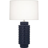 Matte Midnight Blue Dolly Table Lamp