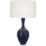 Matte Midnight Blue Audrey Table Lamp