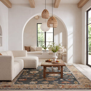 Oriental Weavers Monaco Oushak Folk Art Runner Rug Jewel Toned Distressed Bohemian Indoor Accent MMNC01084230ST