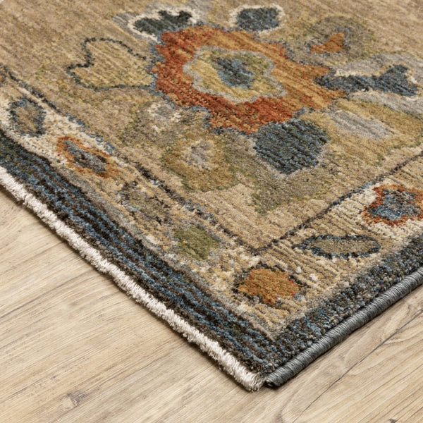 Oriental Weavers Monaco Oushak Folk Art Indoor Rug Distressed Polyester Maximalist Eclectic Accent MMNC01097152ST
