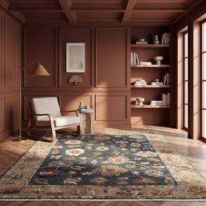 Oriental Weavers Monaco Oushak Folk Art Indoor Rug Distressed Polyester Maximalist Eclectic Accent MMNC01097152ST