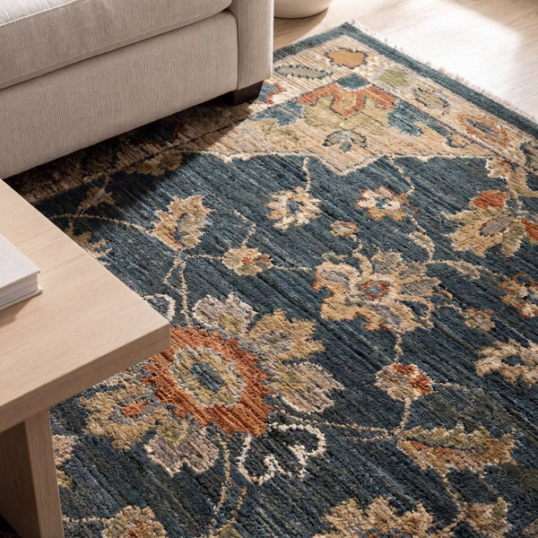 Oriental Weavers Monaco Oushak Folk Art Indoor Rug Jewel Toned Polyester Maximalist Living Room MMNC01240305ST