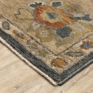 Oriental Weavers Monaco Oushak Folk Art Indoor Rug Jewel Toned Polyester Maximalist Living Room MMNC01240305ST