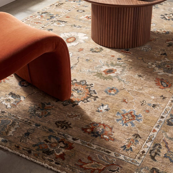 Oriental Weavers Monaco Oushak Inspired Indoor Area Rug Jewel Toned Maximalist Polyester Living Room MMNC02240305ST
