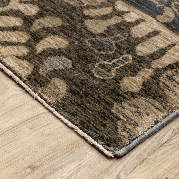 Oriental Weavers Monaco Oushak Folk Art Indoor Runner Rug Jewel Tones Distressed Polyester Hallway 2'9" x 7'7" MMNC05084230ST