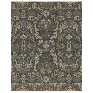 Oriental Weavers Monaco Oushak Folk Art Indoor Runner Rug Jewel Tones Distressed Polyester Hallway 5'3" x 7'6" MMNC05160230ST