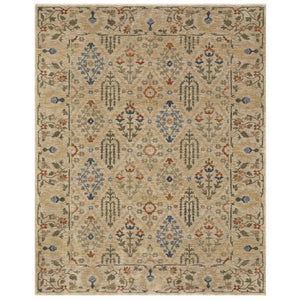 Oriental Weavers Monaco Oushak Folk Art Indoor Runner Rug Space Dyed Polyester Bohemian Eclectic 3'2" x 5' MMNC06097152ST