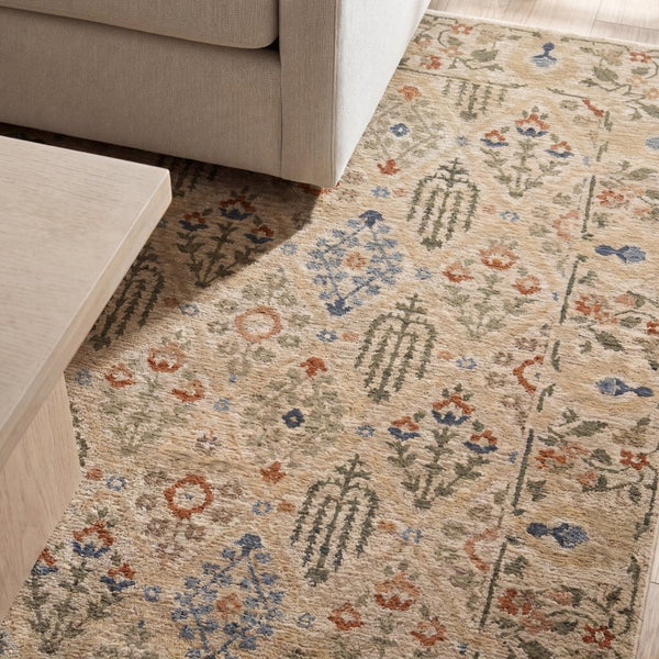 Oriental Weavers Monaco Oushak Folk Art Indoor Runner Rug Space Dyed Polyester Bohemian Eclectic 3'2" x 5' MMNC06097152ST