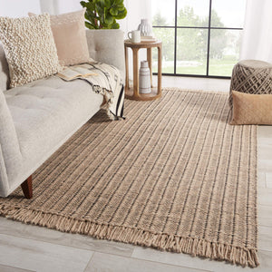 Jaipur Living Jaipur Living Poise Handwoven Jute Blend Area Rug Tasseled Low Pile Organic Texture Beige 9'X12' RUG148684